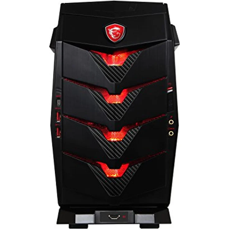 MSI Aegis X3 VR7RD-006DE Gaming-PC inkl. MSI Gaming Pack (Intel Core i7-7700K, nVidia GeForce GTX1070 8GB, 2 x 8GB DDR4, 256GB SSD + 2TB HDD, Windows 10 Home) schwarz – Bild 2