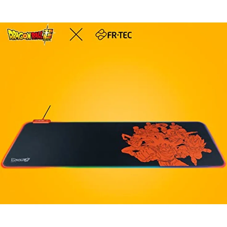 FRTEC - Dragon Ball Super Mousepad Goku XL, 80 x 30 cm, RGB-LED-Licht – Bild 3