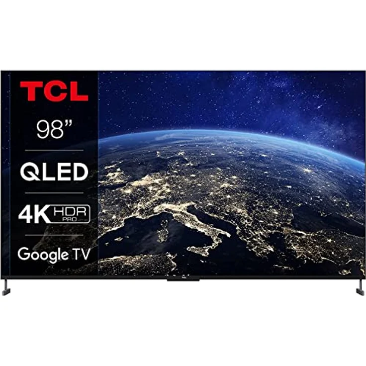 TCL 98C735 248 cm (98 Zoll) QLED Smart TV (Ultra HD, Dolby Vision IQ, HDR10+, HDR10, HDR HLG, Edge LED) HD-Triple-Tuner (Sat, Antenne, Kabel) Modelljahr 2022 Energieklasse G (DE-Modell) – Bild 2