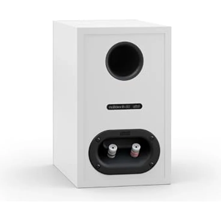 Nubert nuBoxx B-30, Weiße Kompaktlautsprecher, 2 Wege Technik, 2 Stück Passivboxen für Heimkino & Musik, Regal- und Wandmontage – Bild 3