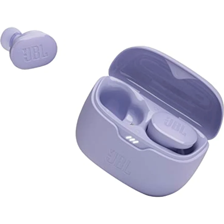 JBL Tune Buds – Wasserresistente, True-Wireless In-Ear-Kopfhörer mit Noise-Cancelling in Lila – Mit bis zu 48 h Musikwiedergabe – Bild 1