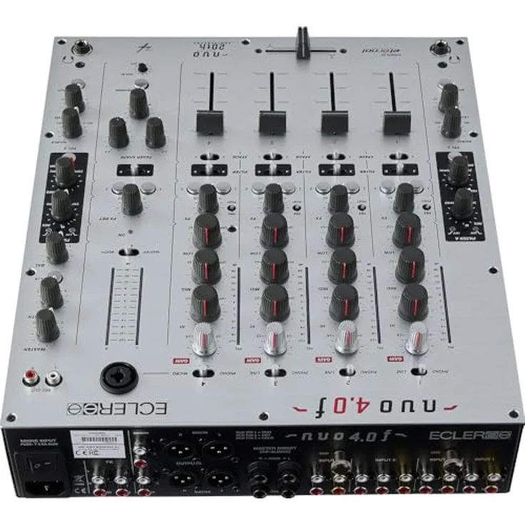 Ecler NUO 4.0 F, Analog DJ-Controller mit präzisen Potentiometern und flexibler Kurvencharakteristik – Bild 2