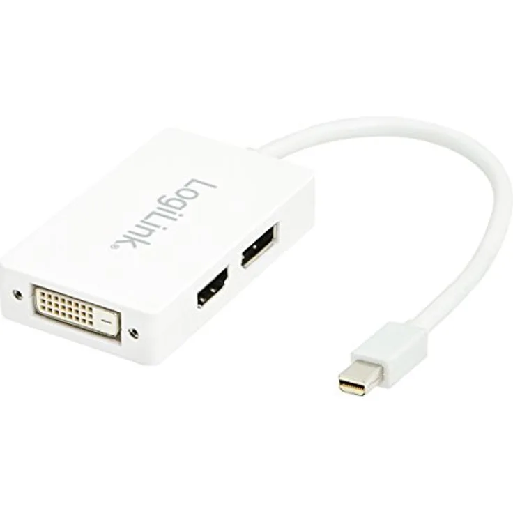 Logilink CV0045 3-in-1 mini-DisplayPort Adapter (HDMI/DVI-DisplayPort)
