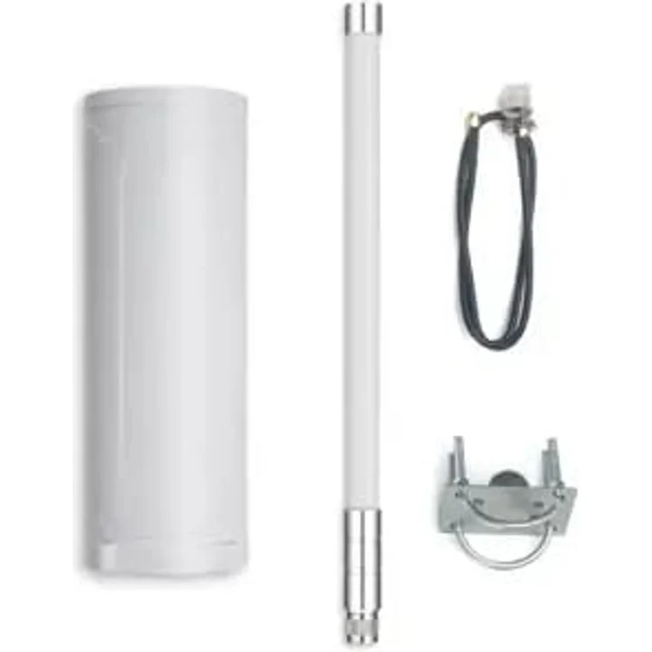 Dragino DLOS8N 4G Outdoor LoRaWAN Gateway, Multichannel Router mit 10 Demodulationspfaden, Weiss – Bild 2