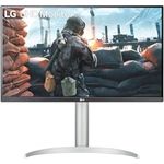 LG 27UP650P-W 68,4 cm (27 Zoll) 4K Ultra HD Monitor (AMD FreeSync, IPS-Panel, VESA DisplayHDR 400), Matt-Schwarz, Weiß