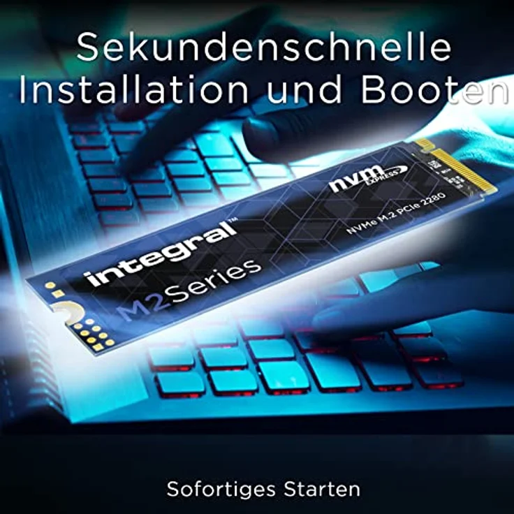 Integral SSD 512GB NVME M.2 2280 PCIe Gen3x4 R-3450MB/s W-2400MB/s TLC M1 Solid State Drive – Bild 5