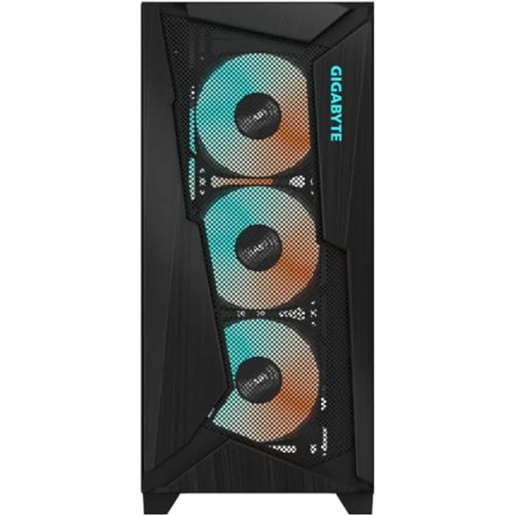 Gigabyte C301G V2 (ATX, Mini ITX, mATX), Schwarz, PC-Gehäuse – Bild 2