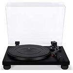 sonoro Platinum Plattenspieler mit Phono-Vorverstärker, USB & Bluetooth (Riemenantrieb, Ortofon 2M Red, A/D Wandler, Ripping-Funktion) Matt Schwarz