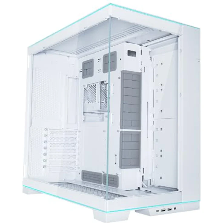 Lian-Li O11D Evo (E-ATX), PC Gehäuse, Transparent mit ARGB-Lichtstreifen – Bild 9