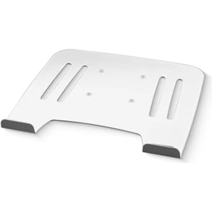 One For All Universal-Laptophalter (DM0010), Kompatibel mit Universal-Desktop-Monitorhalterungen, inklusive Sicherheitsleiste und Sicherheitsriemen, einfache Montage – Bild 1