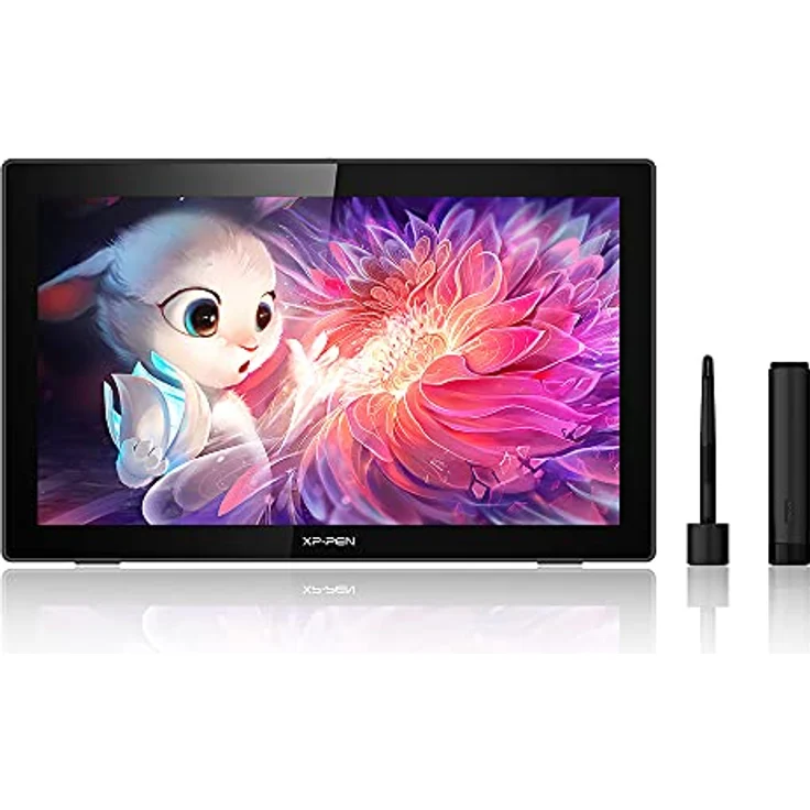 XP-PEN Artist 22 (2. Generation) Grafiktablett mit Display 21.5 Zoll Pen Display, mit batterielosem Stift, 122% sRGB Farbraum, Stift Display mit Ständer, zur Illustration/Bildbearbeitung/Animation – Bild 1