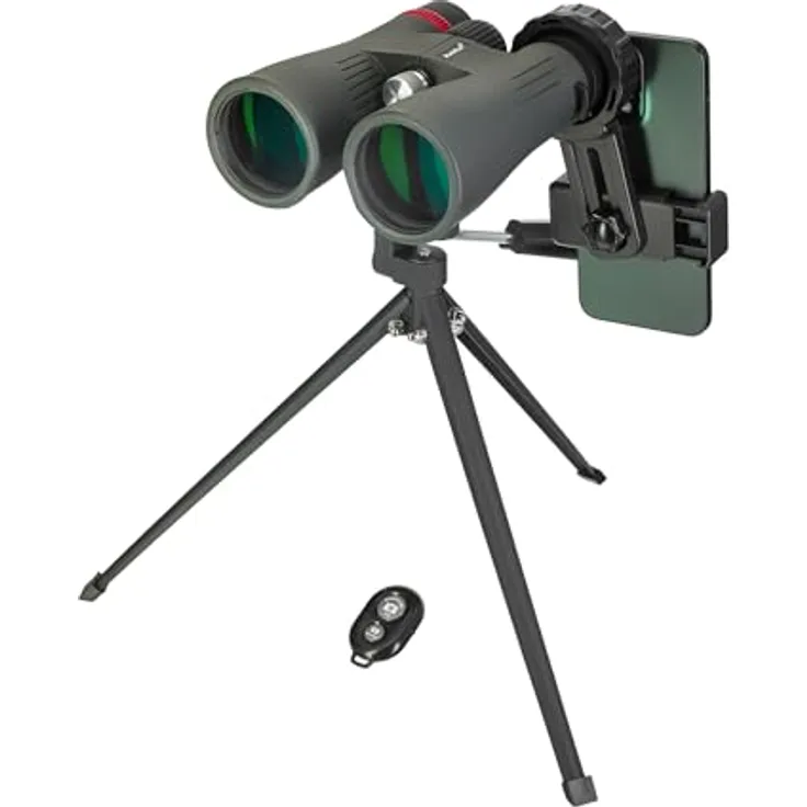 Levenhuk Levenhuk Fernglas Kelvin Snap 10x50, robustes Fernglas mit 10-facher Vergrößerung und 50 mm Objektivdurchmesser
