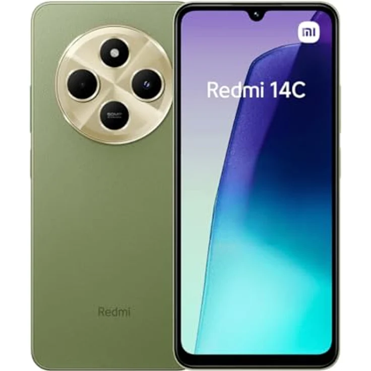 Xiaomi Redmi 14C 256GB, Smartphone mit 50 MP Kamera, Sage Green – Bild 1