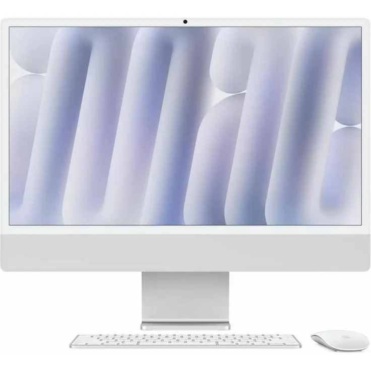 Apple iMac 23,5 Zoll, 4.5K Ultra HD, M4-Chip, 16 GB RAM, 256 GB SSD, rosafarben