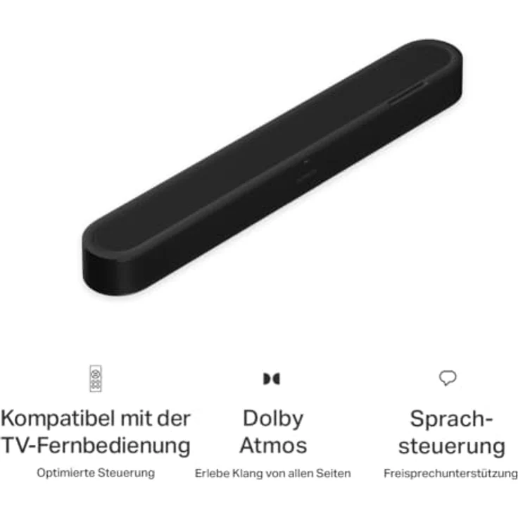 SONOS Beam Ultra, Soundbar mit 7.1.2 Dolby Atmos, Schwarz – Bild 7
