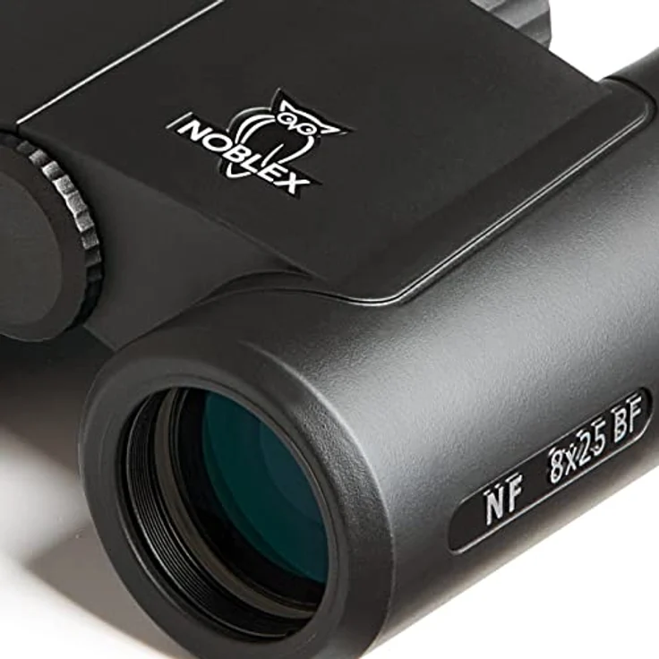 NOBLEX Fernglas NF 8x25 Inception | Hochwertiges Fernglas für Erwachsene für die Jagd, zur Vogelbeobachtung, Naturbeobachtung oder zum Wandern | wasserdicht und stoßfest | schwarz – Bild 3