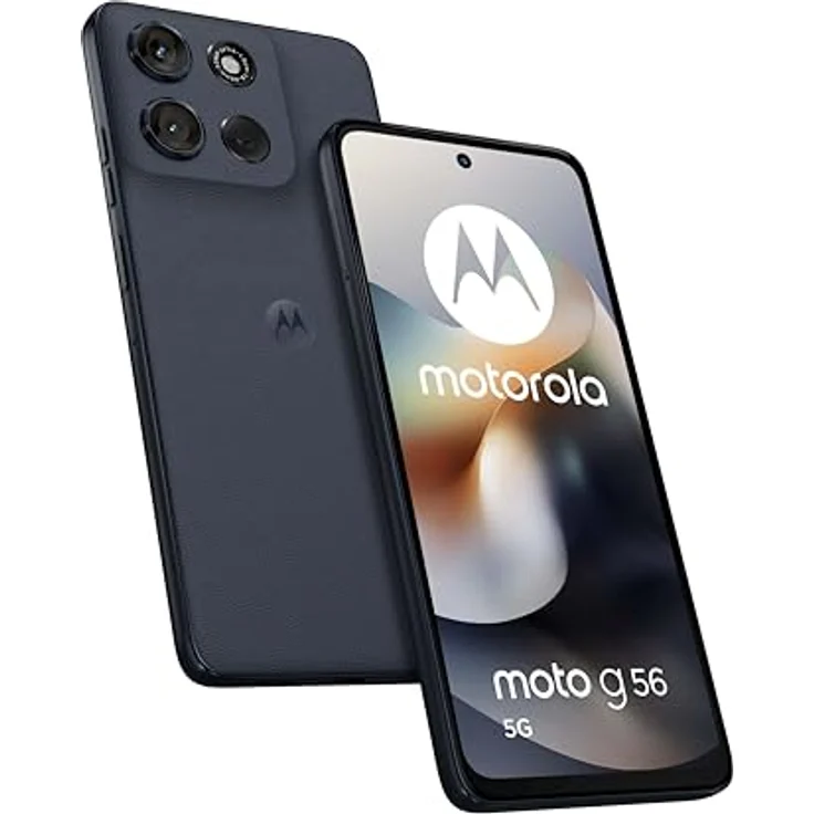 MOTOROLA moto g56 5G, Smartphone mit 256 GB Speicher, 8 GB RAM, 50 MP Kamera, Black Oyster Dual SIM – Bild 1
