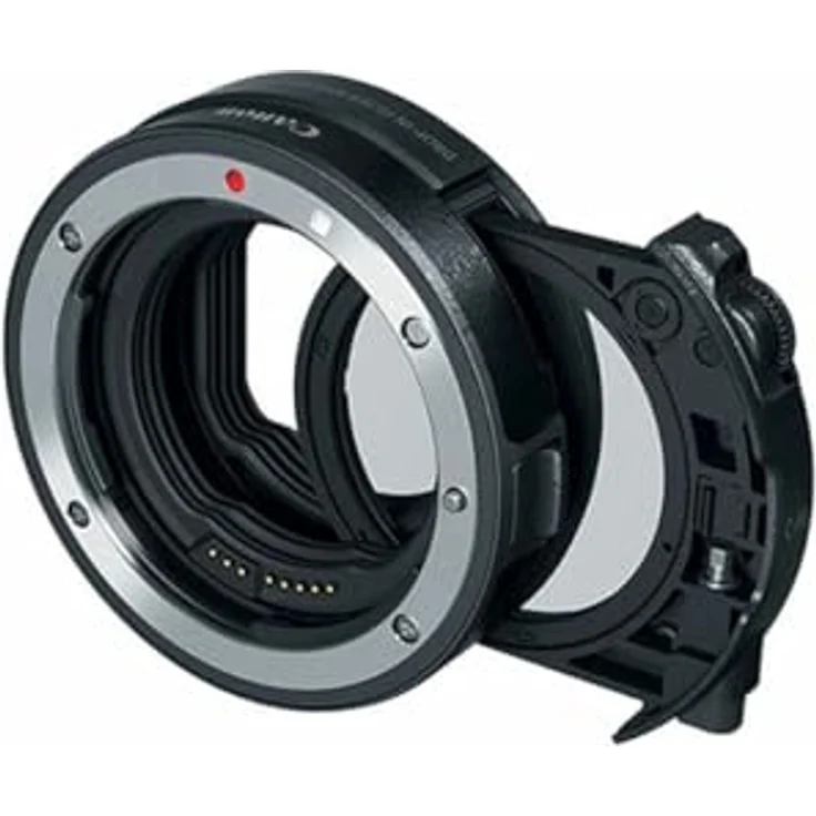Canon Bajonettadapter EF-EOS R mit Einsteckfilter (C-PL: Zirkularpolfilter A) – Bild 2