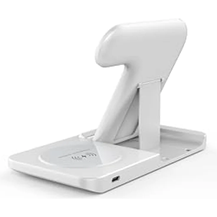 ENGELMANN EnM0640, 3 in 1 Induktive Ladestation Wireless Charger (15W, Schwarz) – Bild 7