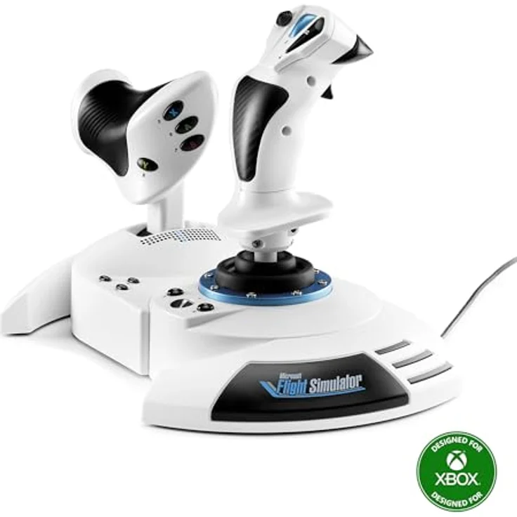 Thrustmaster T.Flight Hotas One Joystick für Xbox One/Series X|S & Windows, Offizielle Microsoft Flight Simulator-Lizenz, 10-Bit-Präzision, abnehmbarer Schubhebel, duales Ruder-System – Bild 2