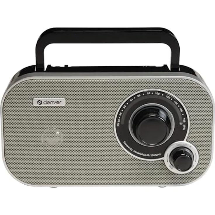 Denver Electronics TR-51 Transistor-Radio, grau – Bild 5