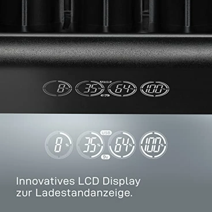 Varta LCD Universal Charger+ Ladegeräte 57688 für Ni-MH Akkus – Bild 5