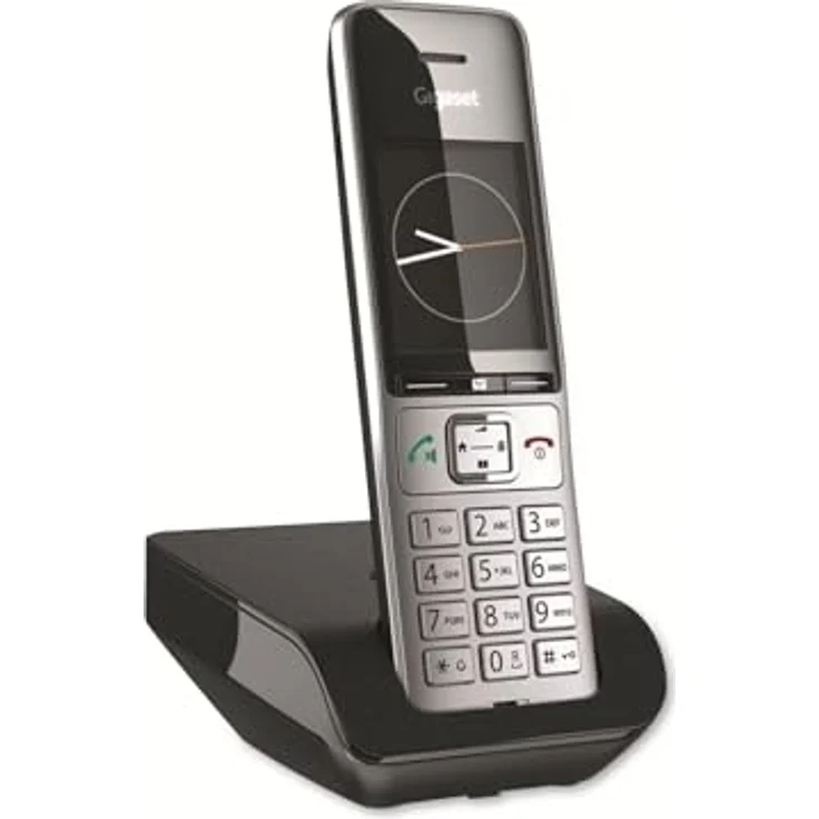 Gigaset COMFORT 500 - 5,8 cm (2,2 Zoll) TFT-Farbdisplay für optimale Lesbarkeit, schwarz, silber – Bild 3