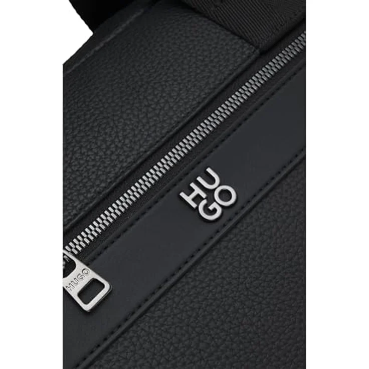 Hugo Quantic Aktentasche 40 cm mit Laptopfach, schwarz, 100% Polyurethan – Bild 7
