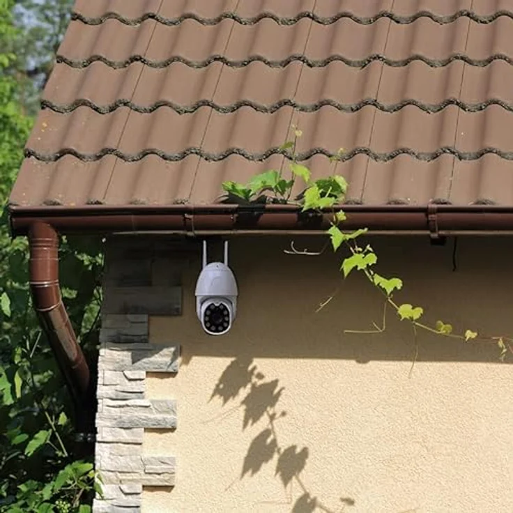 Retoo Überwachungskamera Aussen Innen, WLAN Kamera Outdoor mit mit Automatische Verfolgung, Nachtsichtkamera, Außenkamera,WiFi Kabelloss, Nachtsicht, Wasserdicht, Innenbereich – Bild 3