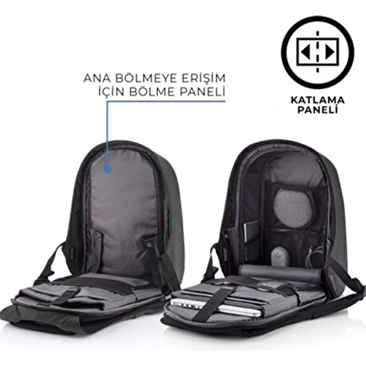 XD Design Bobby Hero XL, 17" Laptop Backpack, schwarz, Notebook-Rucksack – Bild 9