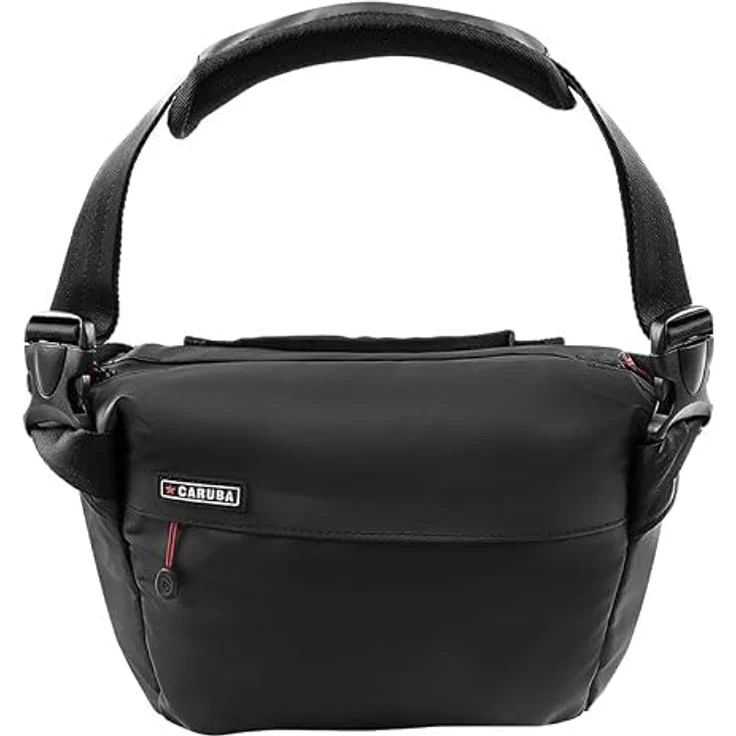 Caruba Compex Chase 100, Kameratasche für DSLR und Zubehör, schwarz – Bild 1