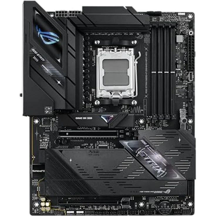 ASUS ROG Strix B850-F GAMING WIFI7 NEO ATX Mainboard, 16+2+2 Leistungsstufen, DDR5, 4x M.2, PCIe 5.0, USB 20Gbps Typ-C, WiFi 7, AuraSync RGB – Bild 1