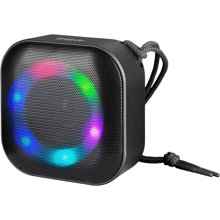Defender Enjoy 10, Tragbarer Bluetooth-Lautsprecher mit 3W Leistung, Schwarz