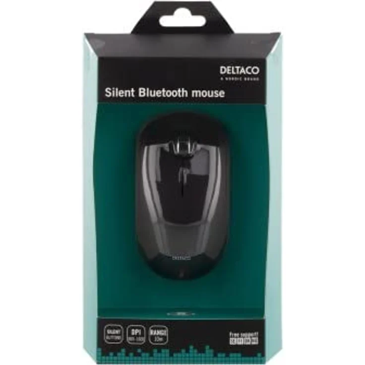 DELTACO MS-900 kabellose Maus (schwarz) – Bild 2