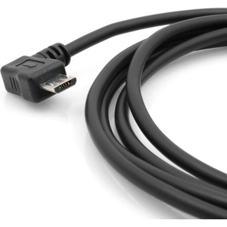 SYSTEM-S 2m Meter Micro USB 2.0 Kabel gewinkelt 90 Grad Winkelstecker (rechts-Male) Adapter Datenkabel und Ladekabel – Bild 6