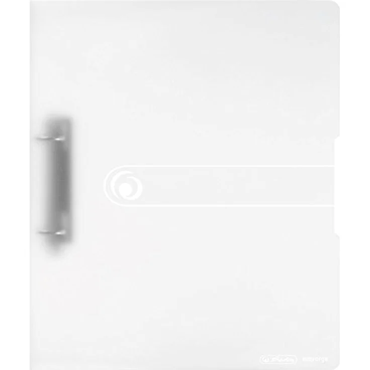Herlitz Aktenordner Herlitz Ringbuch / DIN A4 / 2-Ringmechanik / PP / 38mm / transparent K – Bild 3