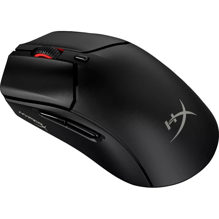HyperX Pulsefire Haste 2, Kabellose und kabelgebundene Gaming-Maus mit 26K Sensor, 100 Stunden Akkulaufzeit, Schwarz