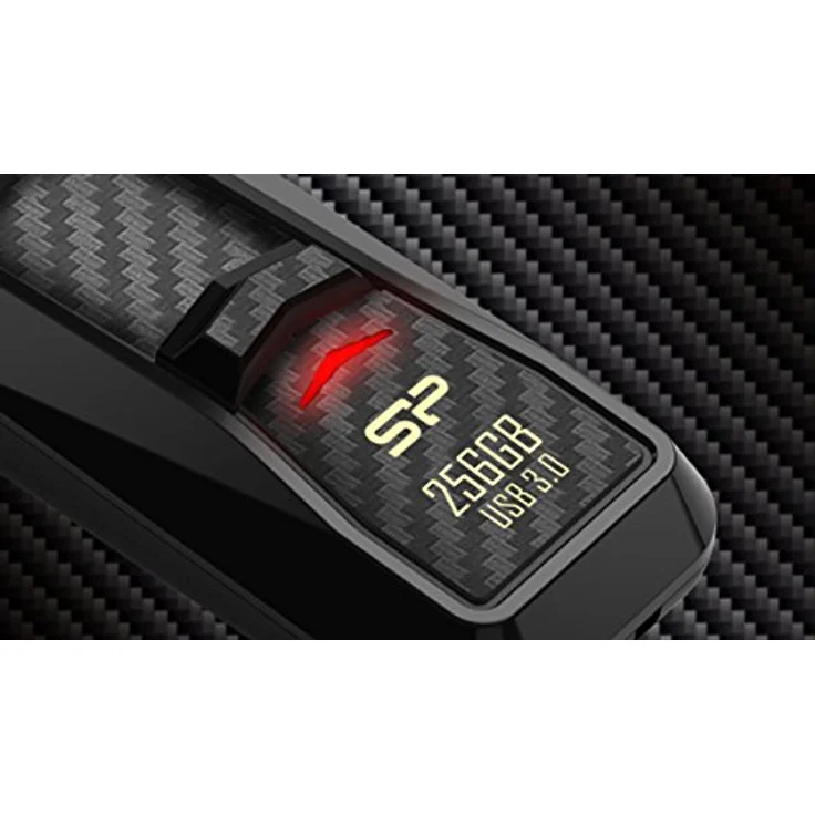 Silicon Power 64 GB Blaze B50 USB 3.0 Ultra Fast Flash Drive, Lesen bis zu 90 Mb-s USB 3.0, schwarz (sp064gbuf3b50 V1 K) – Bild 6