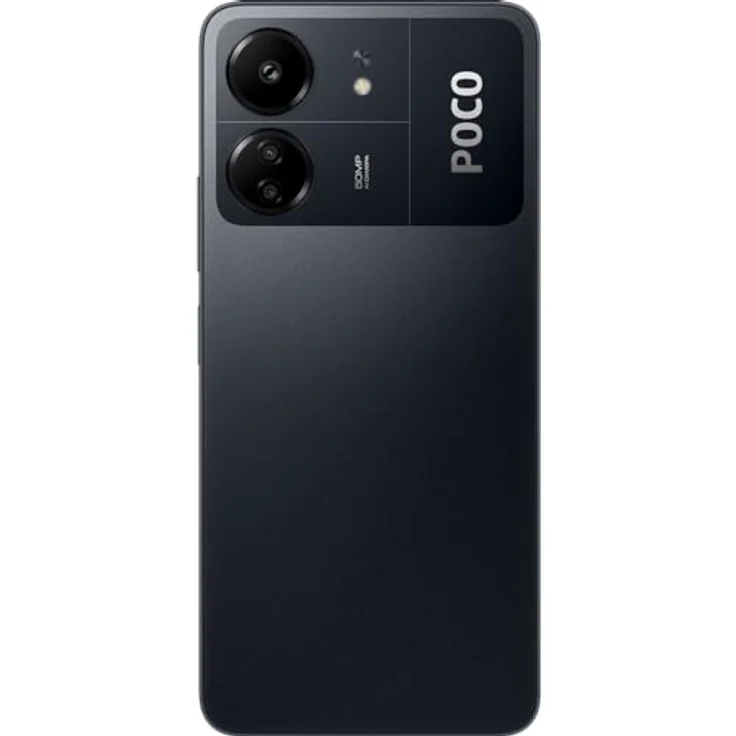 Xiaomi Poco C65 Smartphone 6,74 Zoll AMOLED DotDisplay, 128GB, 6GB RAM, Schwarz – Bild 4