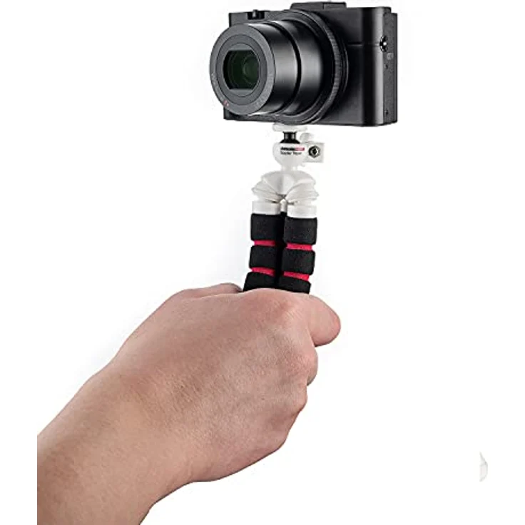 Datacolor Spyder Stativ – eine Flexible und leichte Kamerahalterung für Ihre Foto- und Videoanforderungen, insbesondere in Umgebungen mit wenig Licht, Schwarz – Bild 4