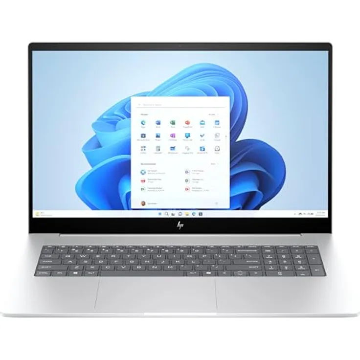 HP Envy Laptop 17-da0675ng, 17.3" Full HD, Intel Core i7, 16 GB RAM, 1 TB SSD, Windows 11, Gletschersilber, Versandkostenfrei