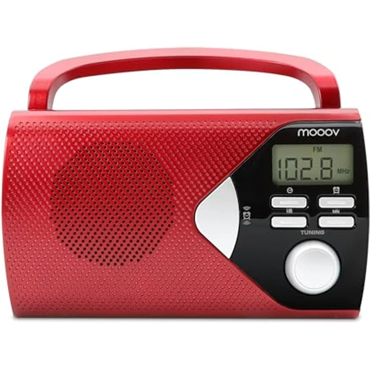 Metronic 477201 Tragbares Radio Rot – Bild 3