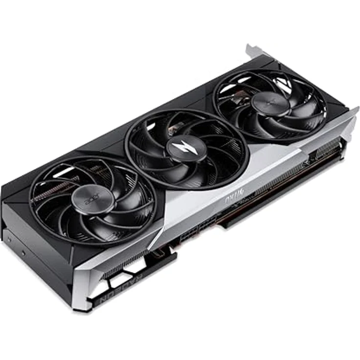 Acer Nitro RX 9070 16G XT OC, Grafikkarte mit 16 GB GDDR6, schwarz, PCIe 5.0, bis zu 7680 x 4320 px, multidisplayfähig – Bild 10