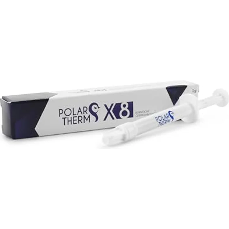 Polartherm X-8 Wärmeleitpaste für CPU & GPU, 2 Gramm, mit Auftragshilfe, hohe Wärmeleitfähigkeit, lange Haltbarkeit, sichere Anwendung, nicht leitend – Bild 3