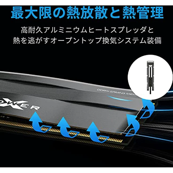 Silicon Power XPOWER Zenith RGB Memory Module 16 GB 2 x 8 GB DDR4 3200 MHz – Bild 4