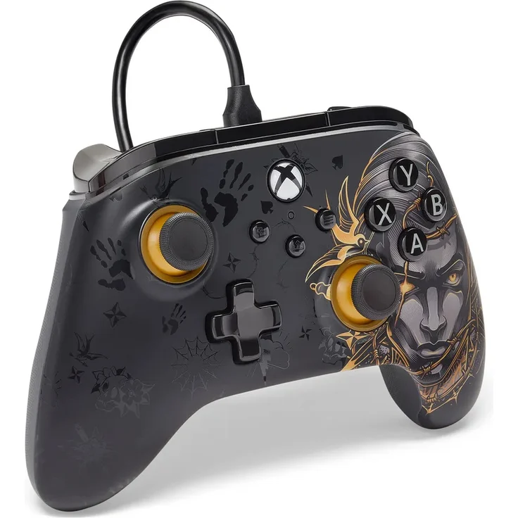 PowerA Advantage Wired Controller für Xbox Series X/S, Fortnite Midas mit Trigger-Lock und Dual-Vibrationsmotoren – Bild 1