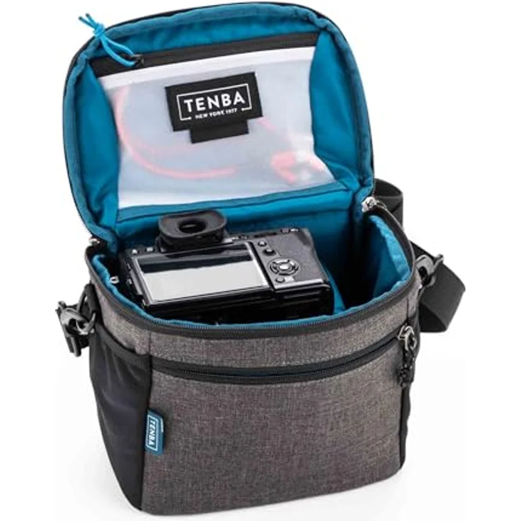 Tenba Skyline v2 Schultertasche 8 für spiegellose und DSLR-Kameras und Objektive – Grau (637-781) – Bild 5