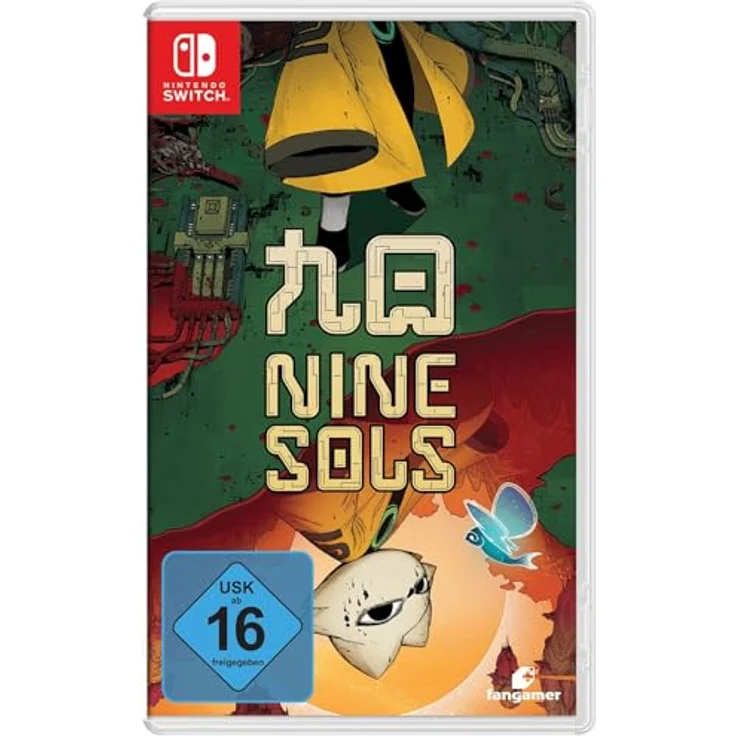 Fangamer Nine Sols - Switch, Nintendo Switch Spiel mit 16-seitigem Handbuch, Kampfsystem und handgezeichneter Animation – Bild 1