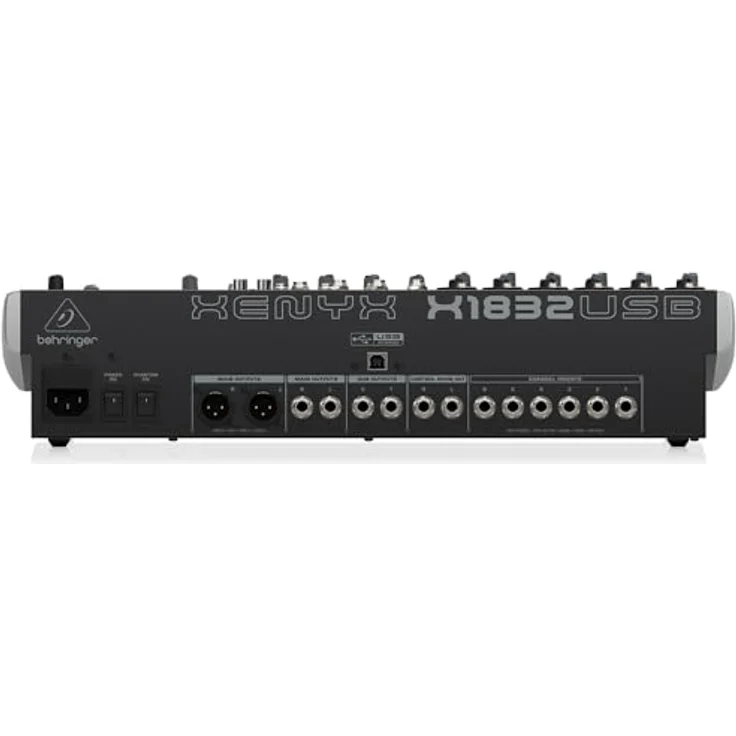 Behringer XENYX X1832USB 18-Kanal 3/2 Bus Mischpult mit XENYX Mic Preamps, 1-knob Kompressoren, 24-bit Multi-FX und USB Audio Interface – Bild 6