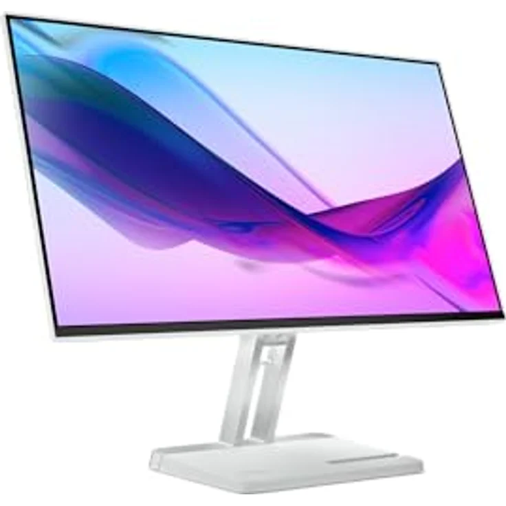 Lenovo L24i-4A | 23,8" Full HD Monitor | 1920x1080 | 100Hz | 250 nits | 1ms Reaktionszeit | HDMI | VGA | IPS Panel | integrierte Lautsprecher | grau – Bild 4